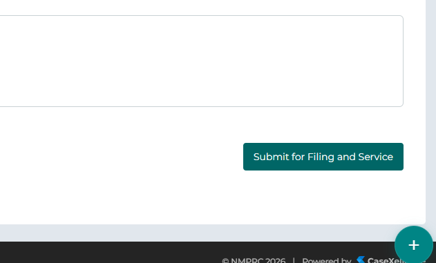 Submit at the bottom of the draft
